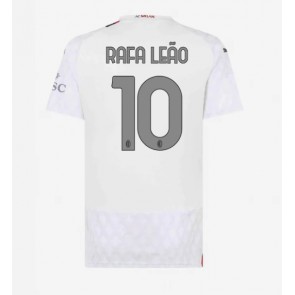 AC Milan Rafael Leao #10 Dámské Venkovní Dres 2023-24 Krátký Rukáv